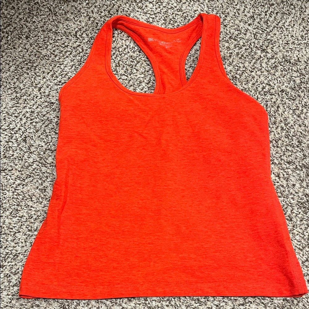 Beyond Yoga Vibrant red Orange athletic Top
